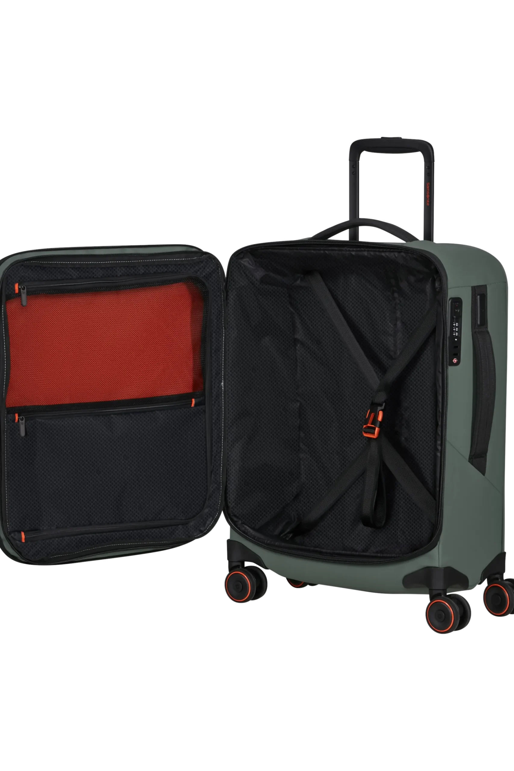 Glazed - Trolley espandibile (4 ruote) 55cm