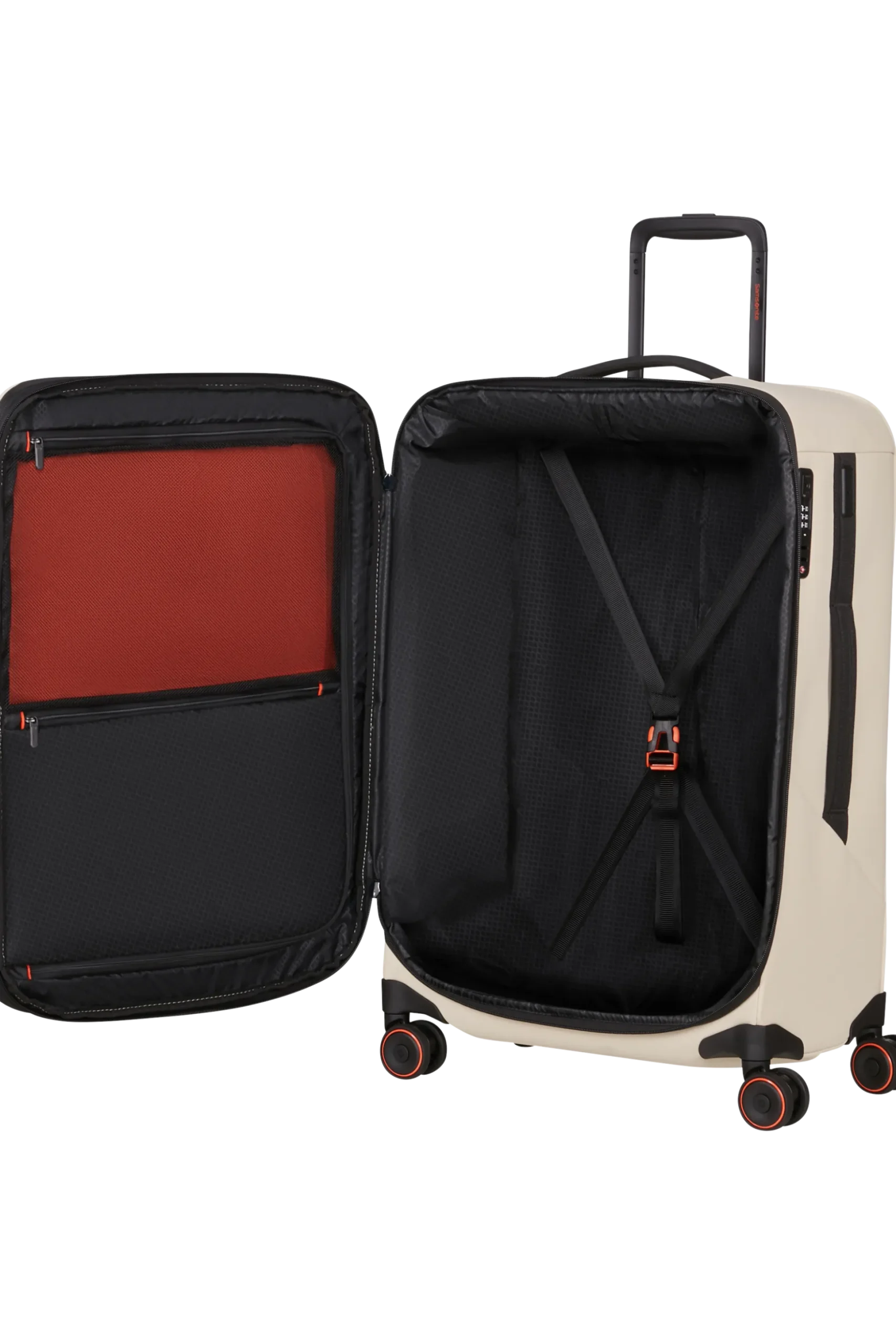 Glazed - Trolley espandibile (4 ruote) 67cm
