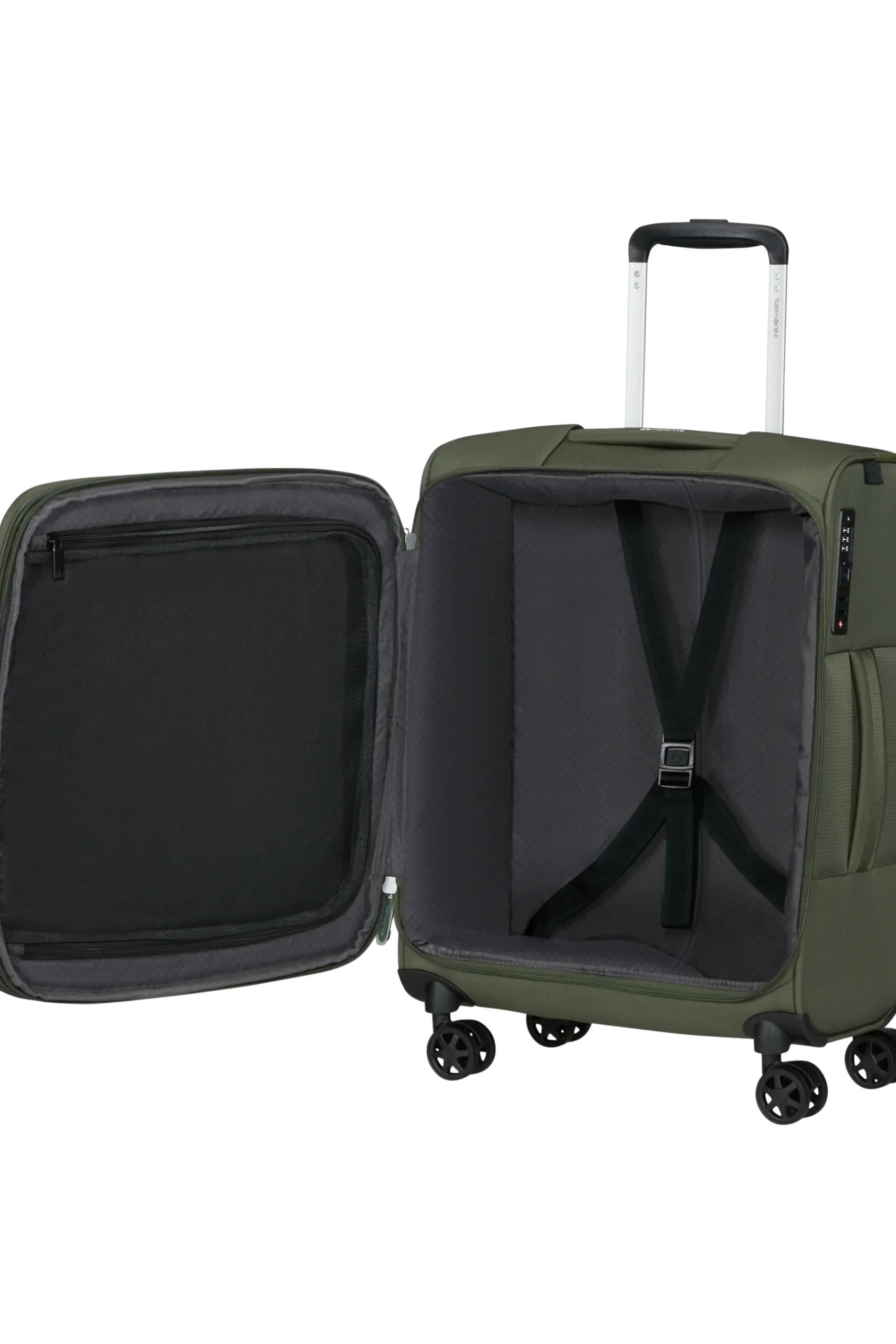 GoTwist - Trolley espandibile (4 ruote) 55cm