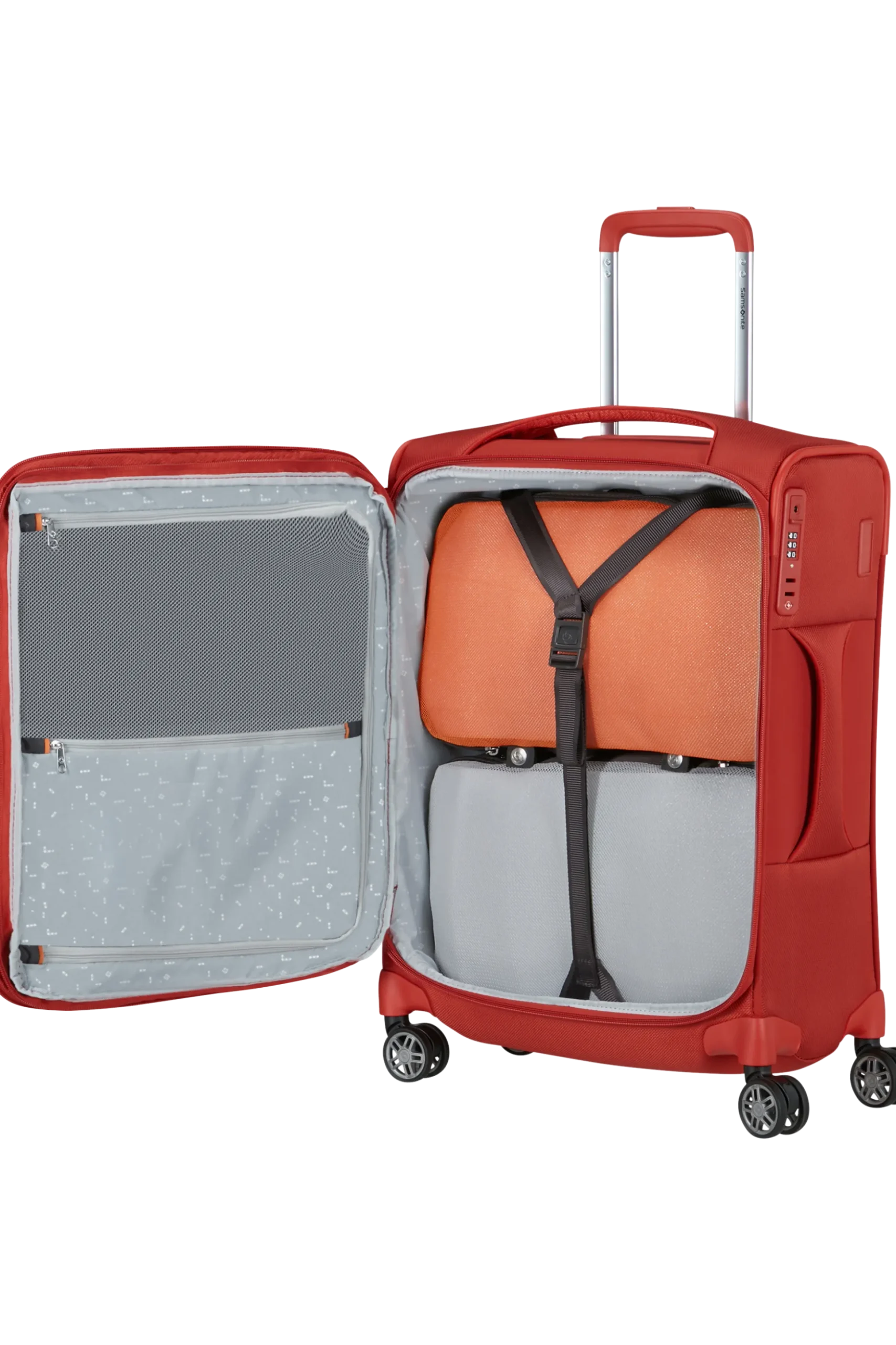 Re-Lite - Trolley espandibile (4 ruote) 55cm