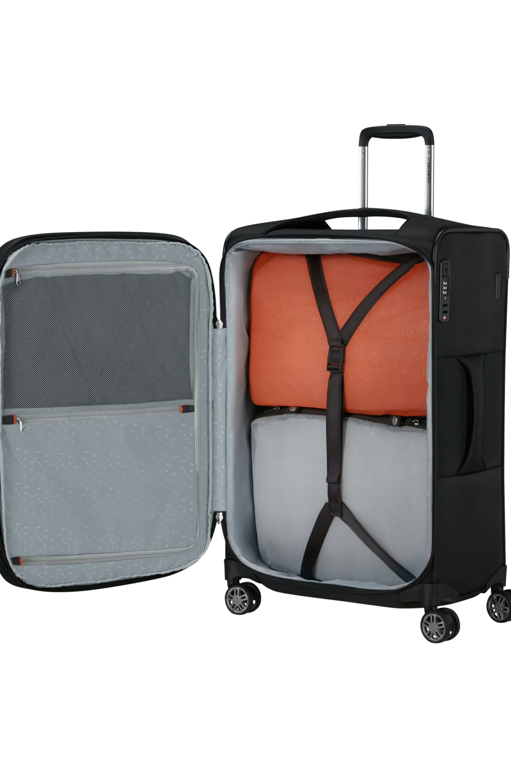Re-Lite - Trolley espandibile (4 ruote) 67cm