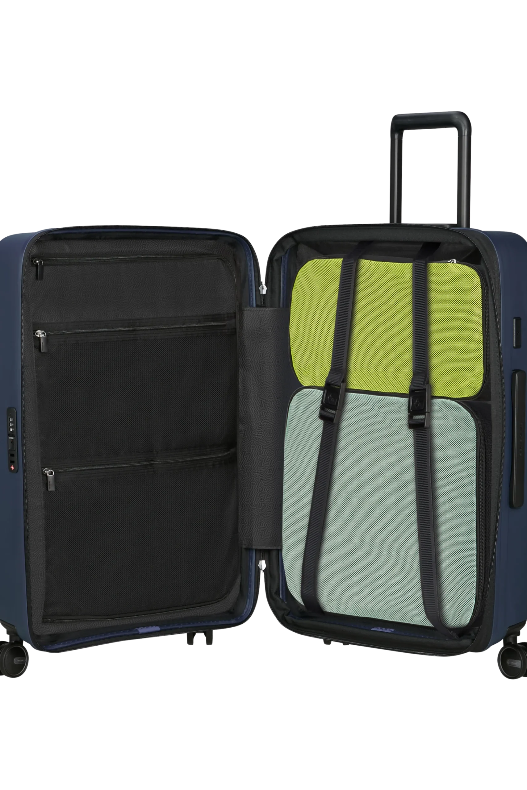 Restackd - Trolley espandibile (4 ruote) 68cm