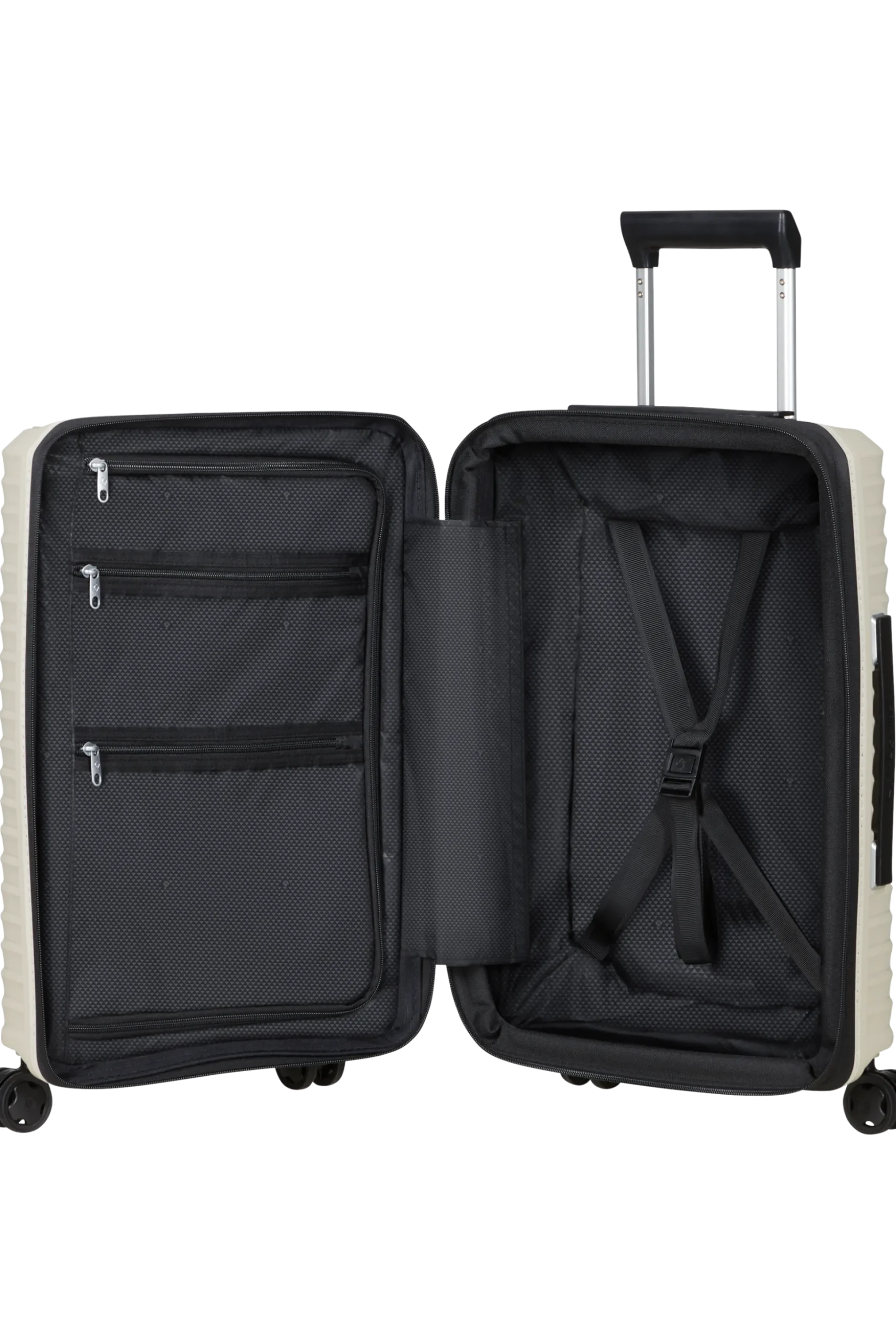 Upscape - Trolley espandibile (4 ruote) 55cm