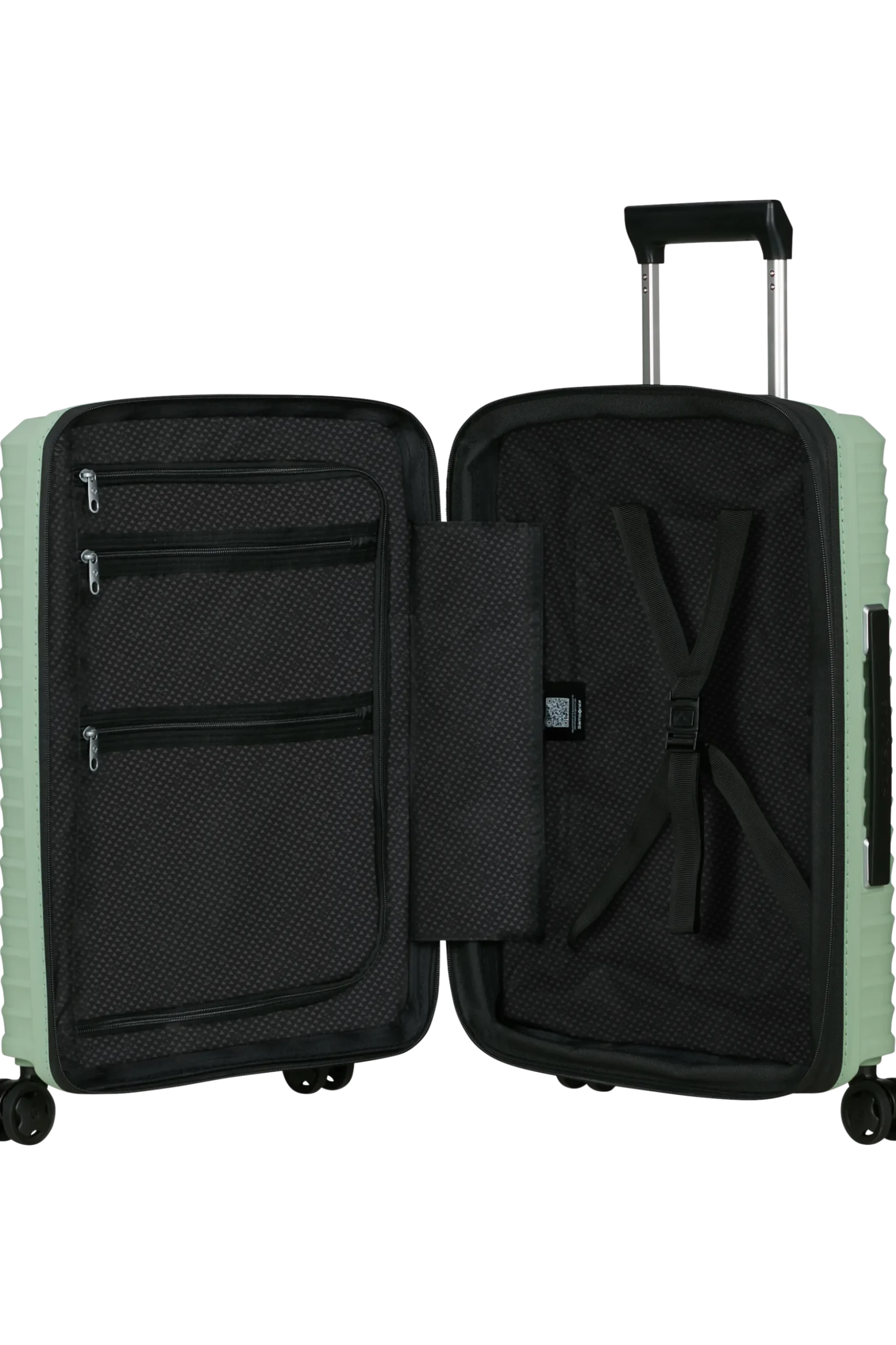 Upscape - Trolley espandibile (4 ruote) 55cm
