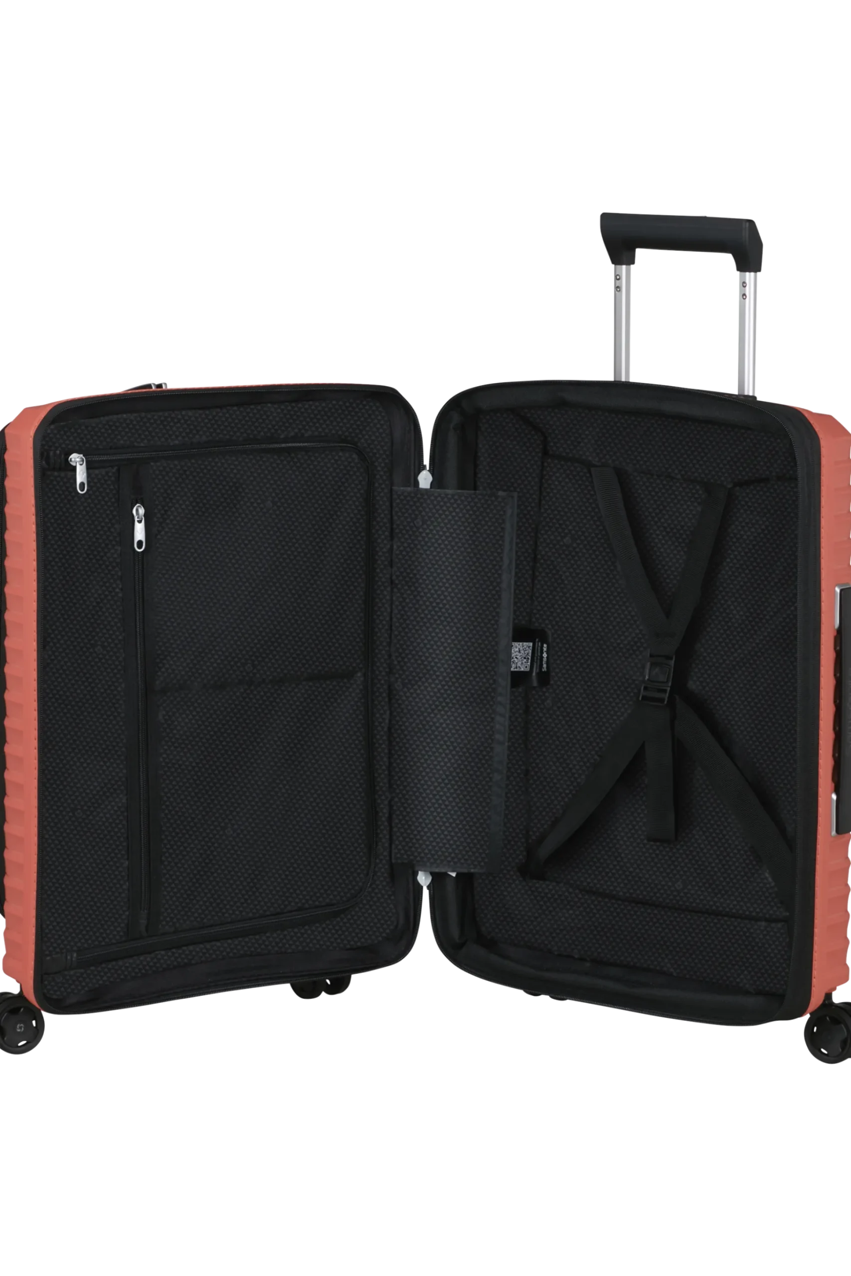 Upscape - Trolley espandibile (4 ruote) 55cm