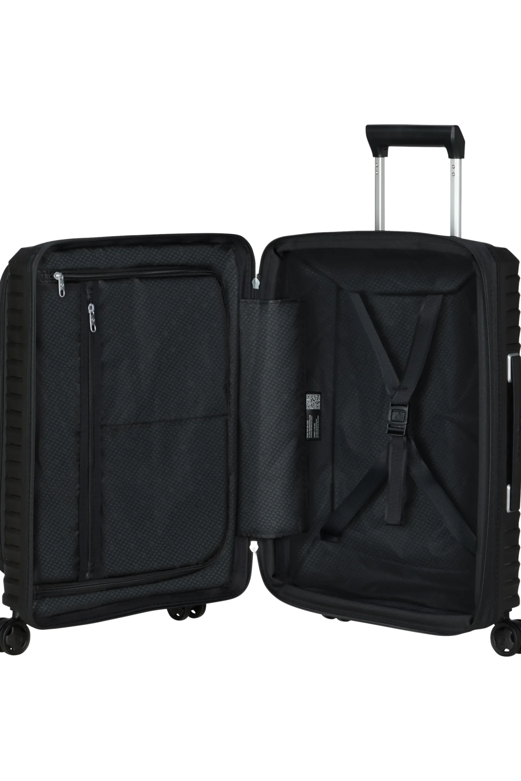 Upscape - Trolley espandibile (4 ruote) 55cm