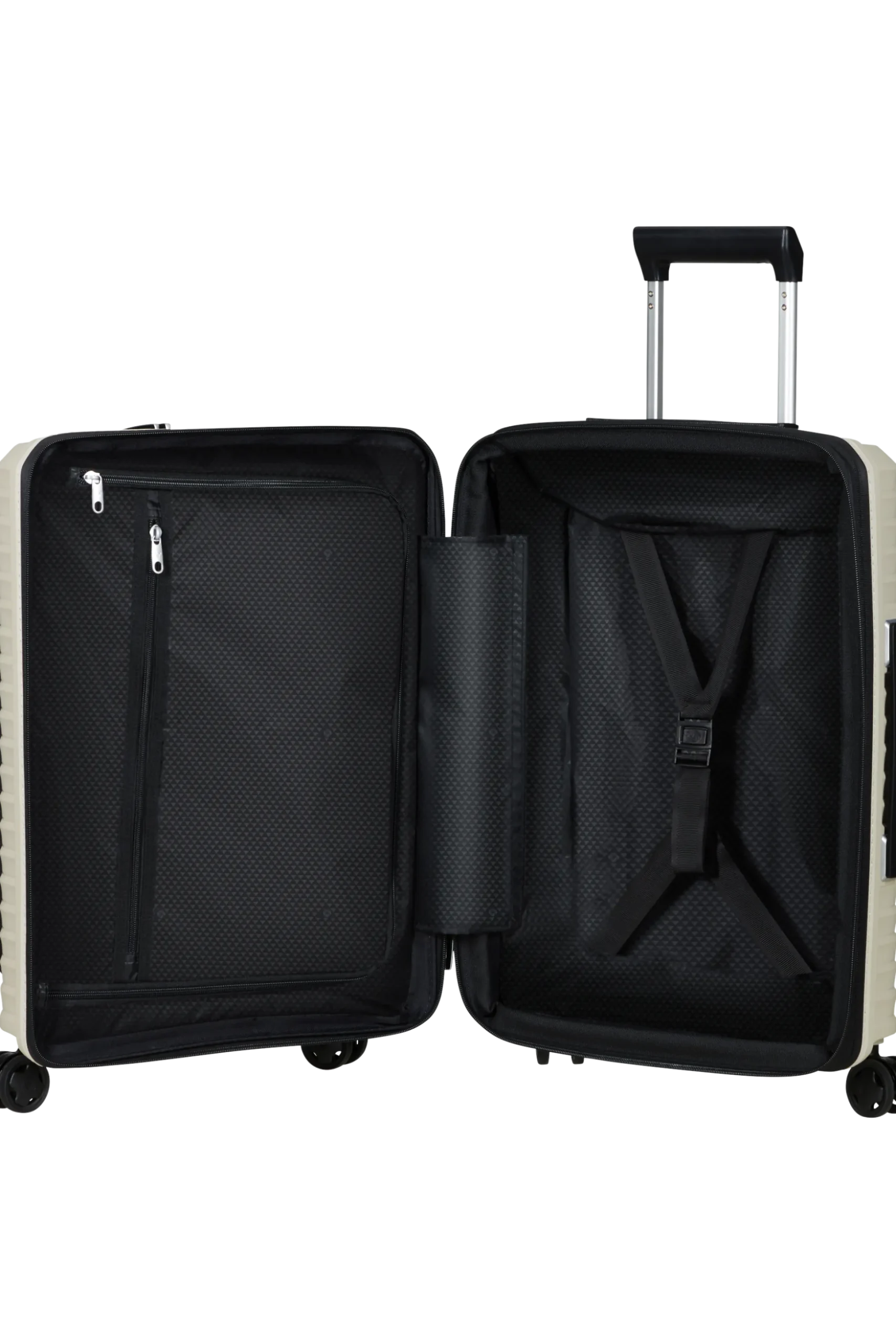 Upscape - Trolley espandibile (4 ruote) 55cm