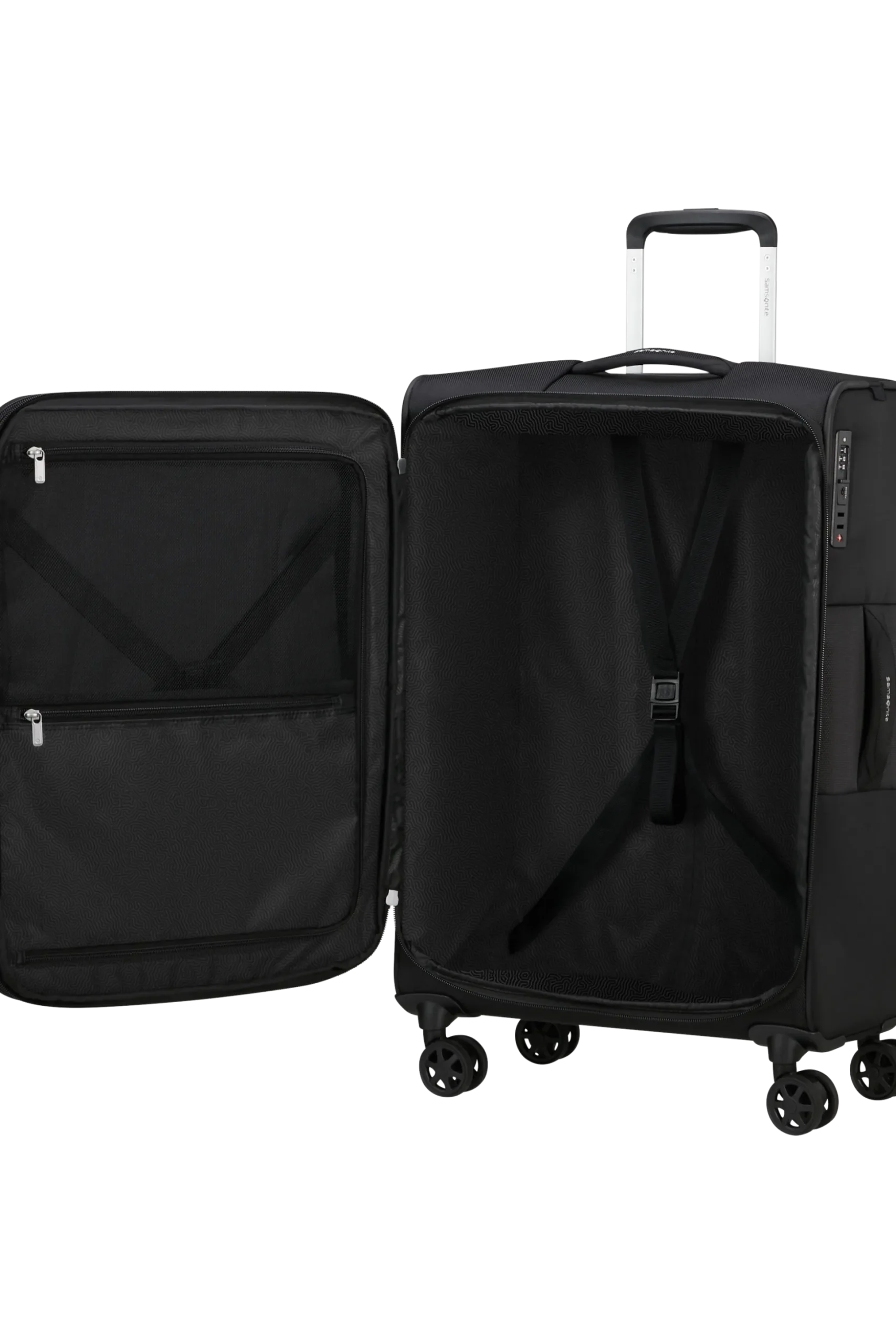 Urbify - Trolley espandibile (4 ruote) 68cm