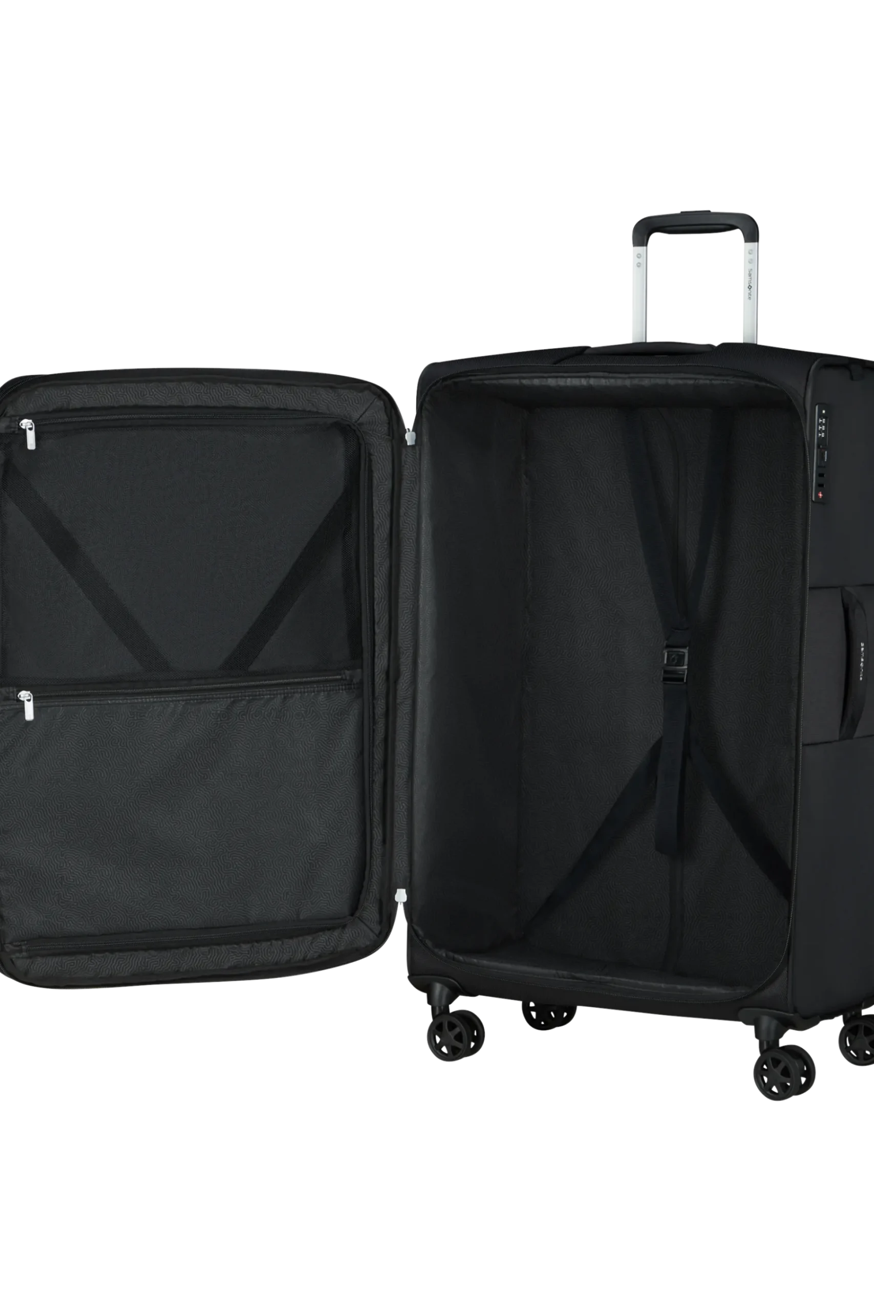 Urbify - Trolley espandibile (4 ruote) 78cm