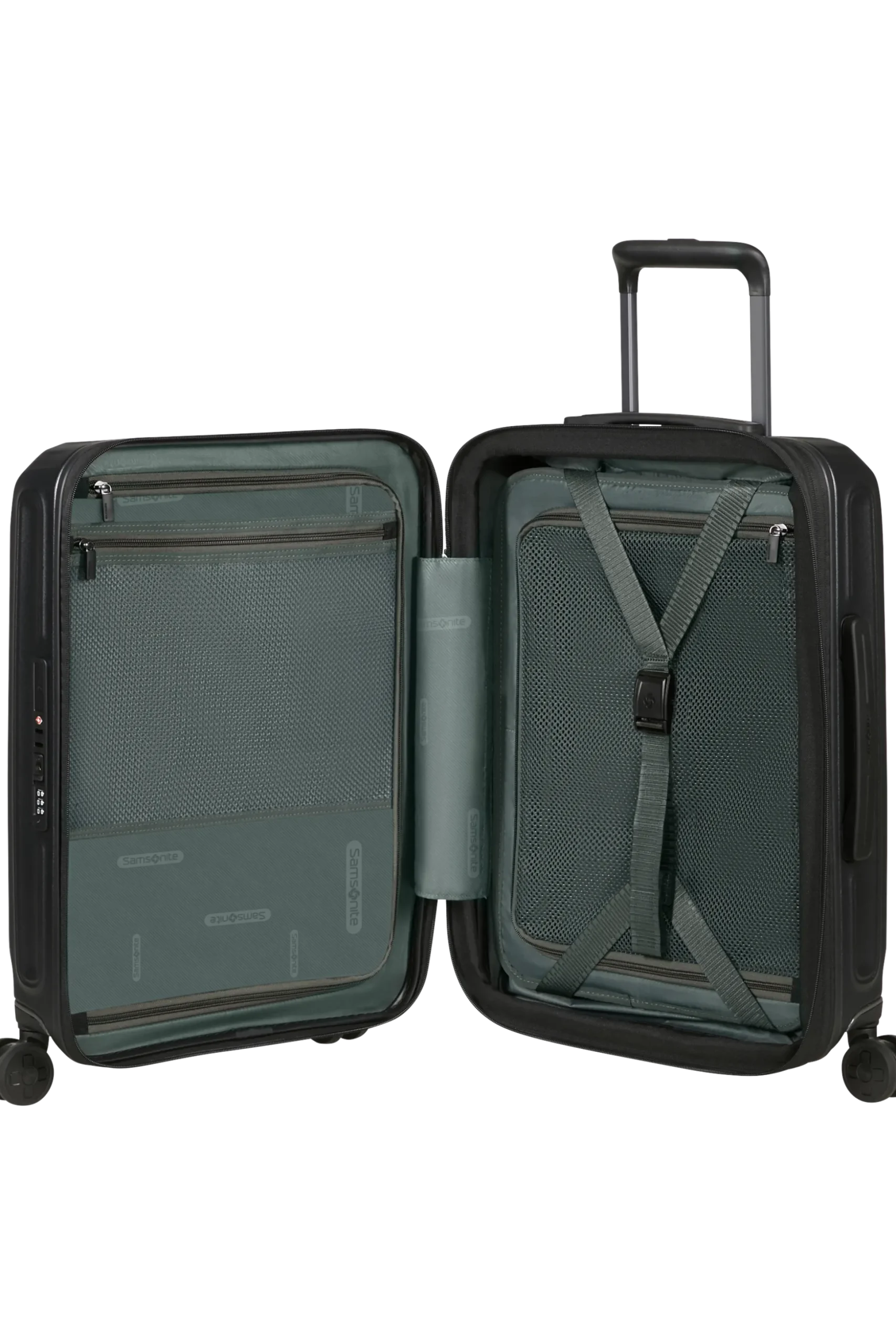2Wander - Trolley espandibile (4 ruote) 55cm