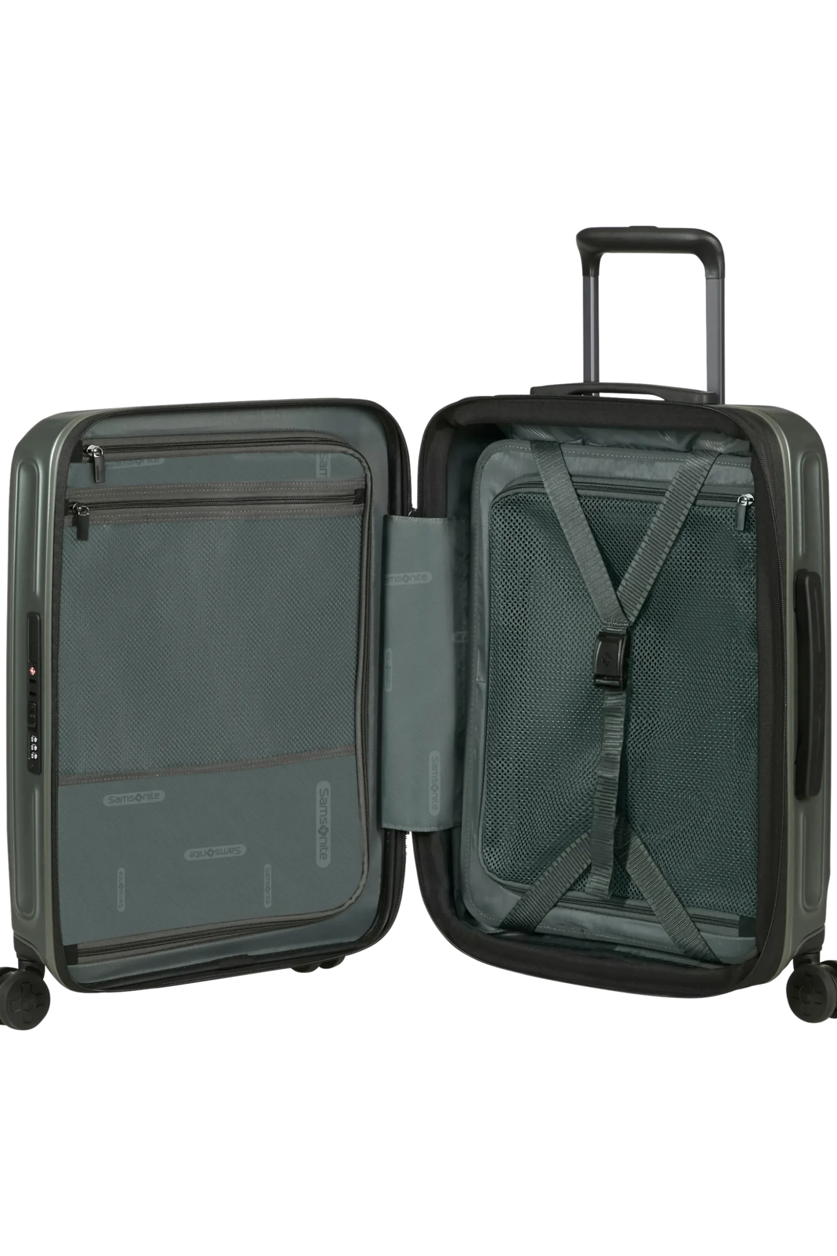 2Wander - Trolley espandibile (4 ruote) 55cm